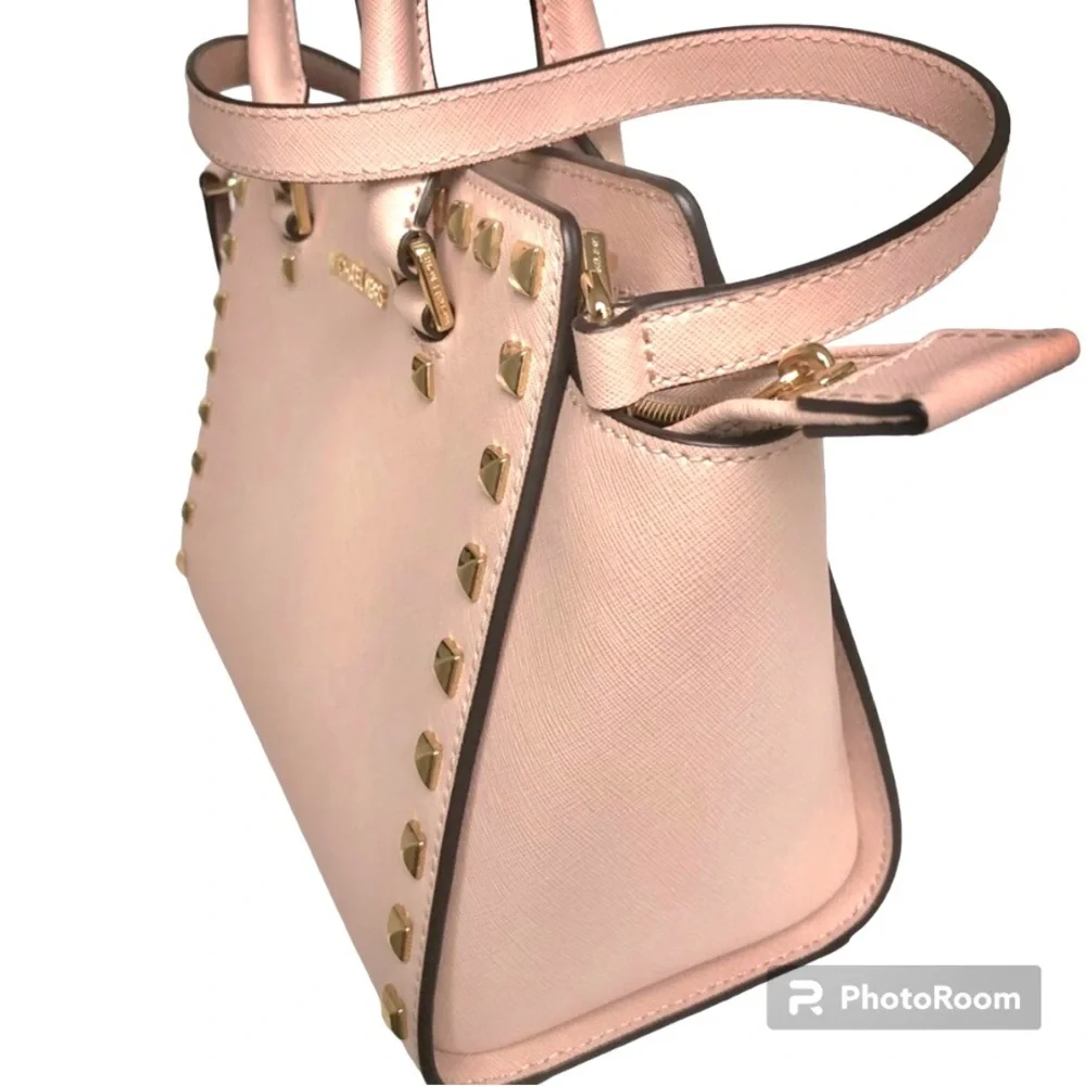 🆕 Michael Kors SELMA Satchel Shoulder Bag Blush
